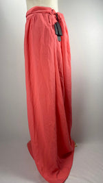 Flowy Maxi Skirt, Peach