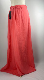 Flowy Maxi Skirt, Peach