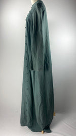 Long Sleeve Closed Abaya, Green