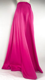 Regal Maxi Skirt, Hot Pink