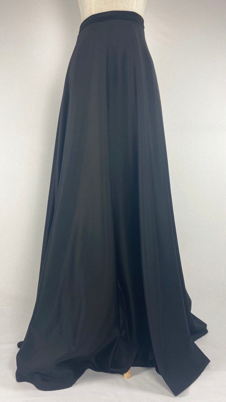 Regal Maxi Skirt, Black