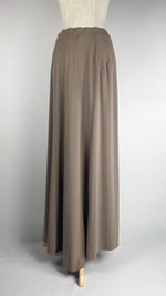 Hi-Low Stretch Maxi Skirt