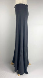 High Waist Maxi Skirt, Gray