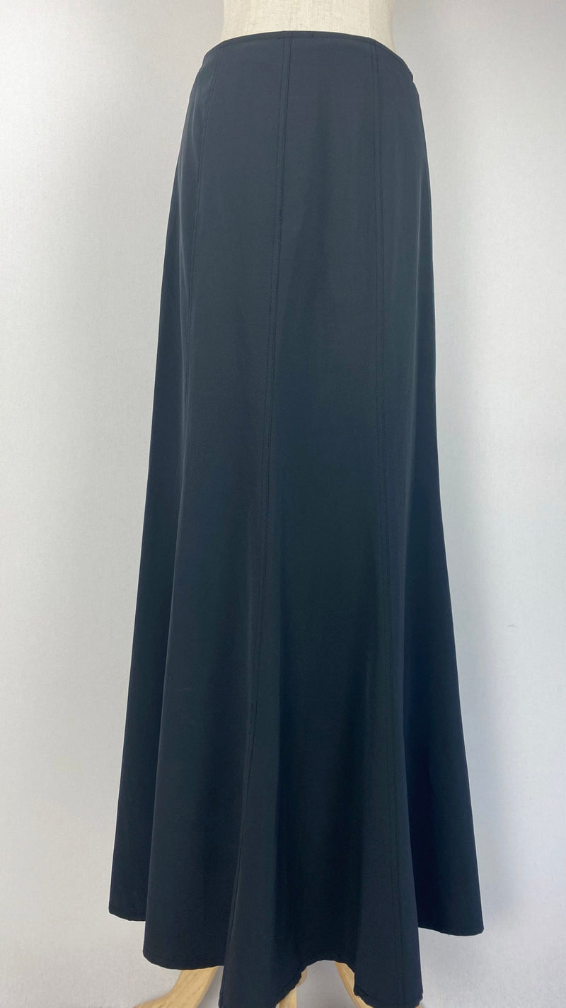 A-Line Maxi Skirt, Gray