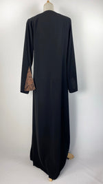 Long Sleeve Closed Abaya, Black