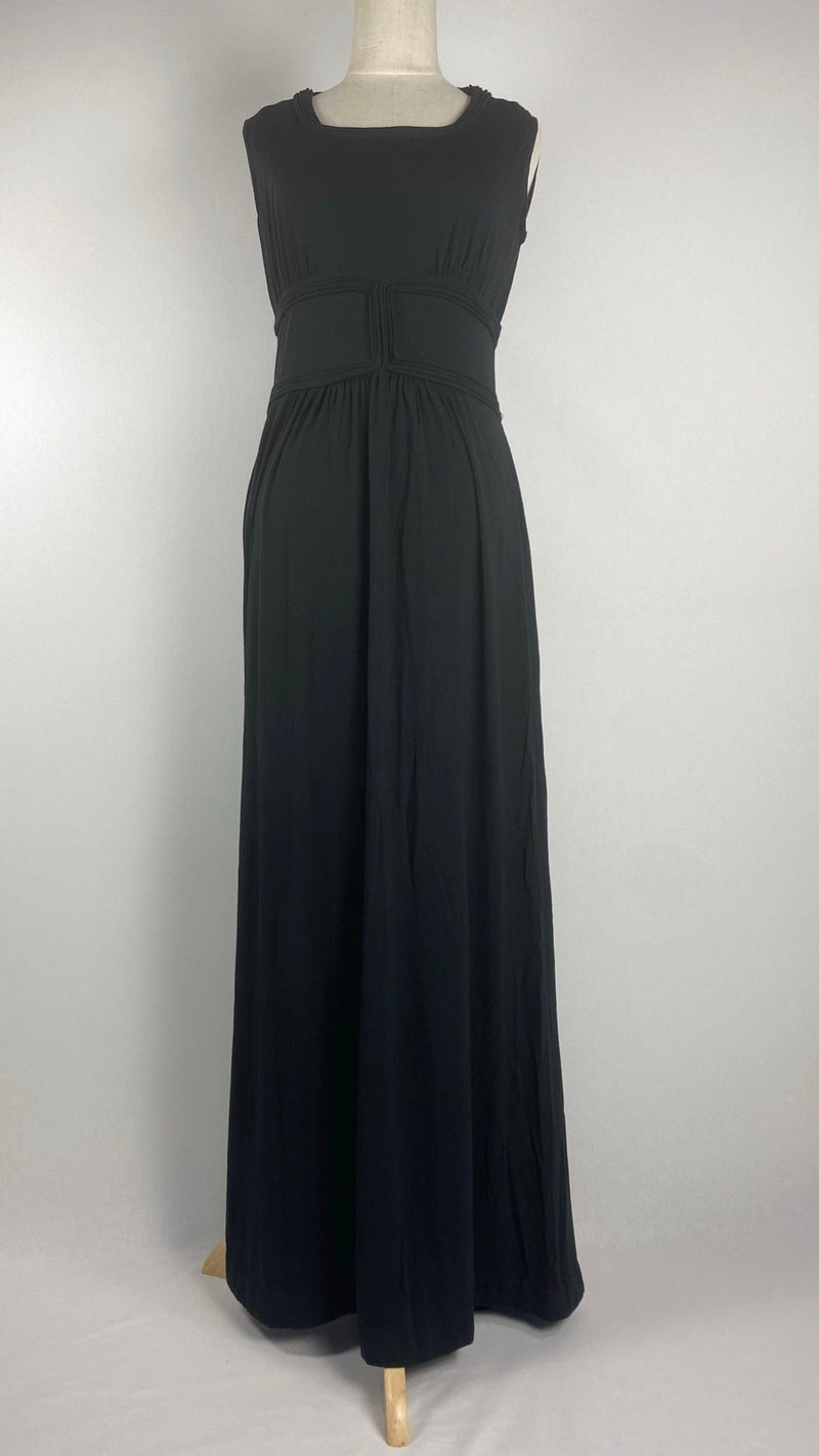 Sleeveless Maxi Dress, Black