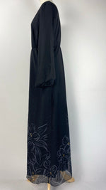 Long Sleeve Maxi Dress, Black