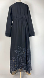 Long Sleeve Maxi Dress, Black