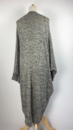 Long Sleeve Open Cardigan, Gray