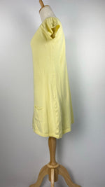 Cap Sleeve Hip Length Top, Yellow